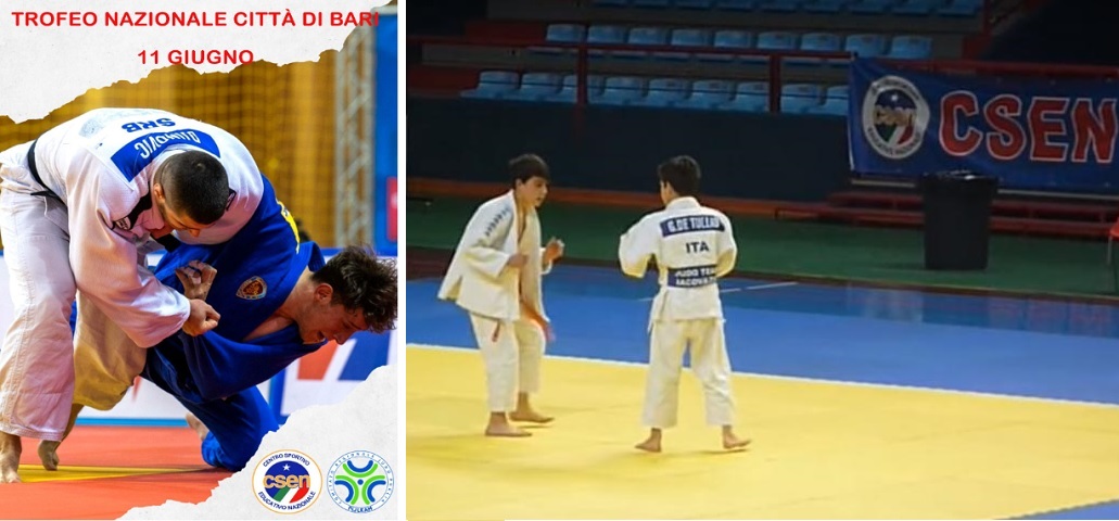 Si rinnova la grande tradizione del Judo targato CSEN al Palaflorio: l’11 giugno di scena il trofeo “Città di Bari”